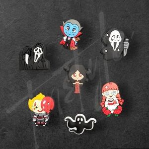 ⭐️3/$20⭐️ Horror Movie Themed Shoe Charms